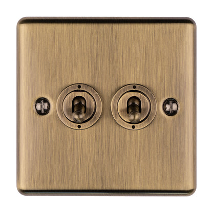 Enhance Decorative 1-4 Gang Toggle Switch
