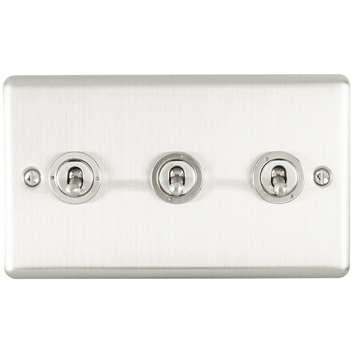 Enhance Decorative 3 gang Toggle Switch