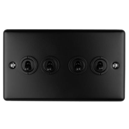 Enhance Decorative 1-4 Gang Toggle Switch