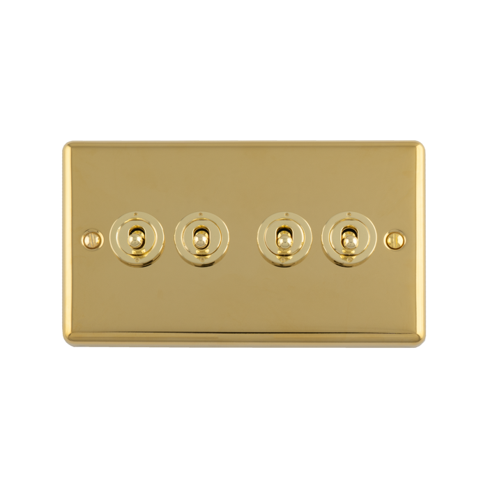 Enhance Decorative 1-4 Gang Toggle Switch