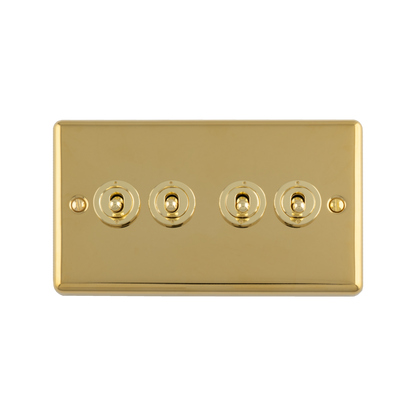 Enhance Decorative 1-4 Gang Toggle Switch