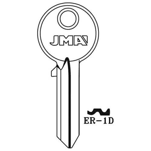 ER-1D Era 5 Pin Cylinder Key Blank