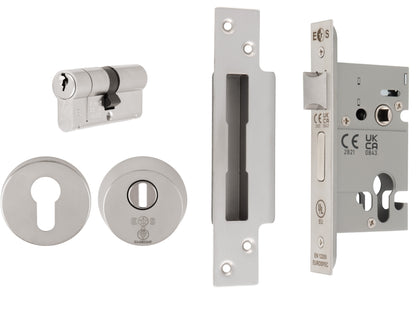 Easi T Euro Profile BS Double Cylinder Sashlock