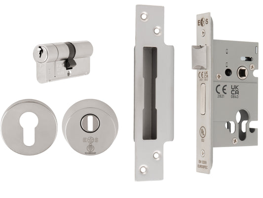 Easi T Euro Profile BS Double Cylinder Sashlock