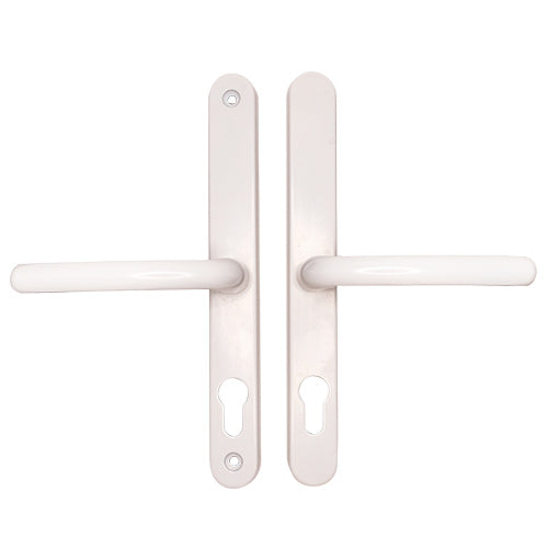 Lever UPVC Multipoint Door Handles - Without Snib 68mm PZ Sprung 215mm Screw Centres