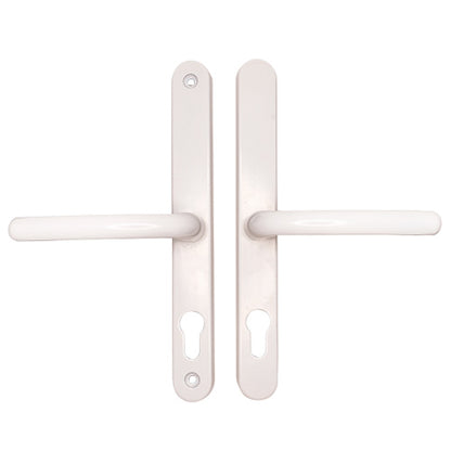 Lever UPVC Multipoint Door Handles - Without Snib 68mm PZ Sprung 215mm Screw Centres