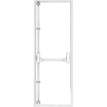 503 Three Point EN1125 Push Bar Latch and Vertical Bolts - For UPVC Panic Exit Doors