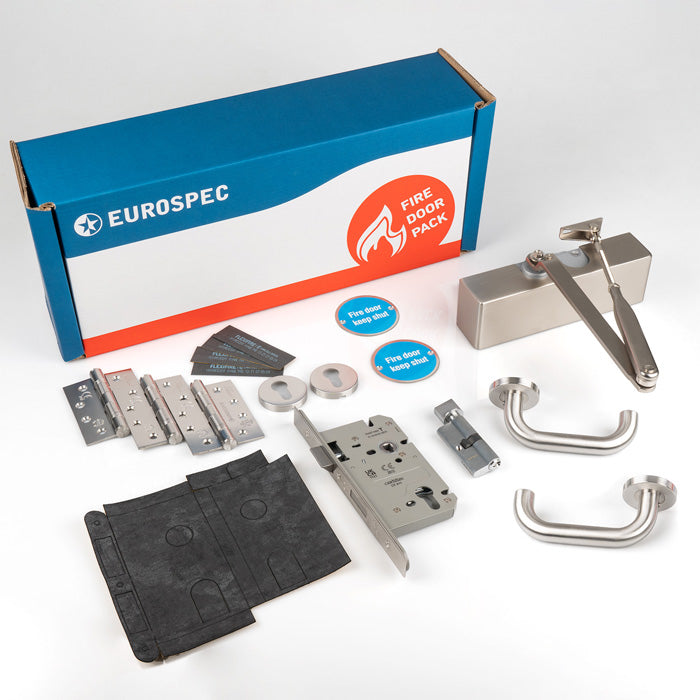 Commercial Fire Door Pack - Lever DIN Lock