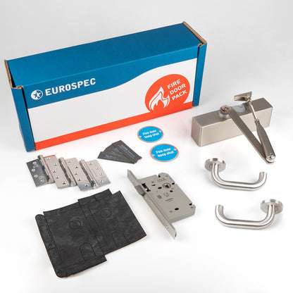 Commercial Fire Door Pack - Lever DIN Latch