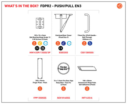 Residential Fire Door Pack - Push EN3 Pull