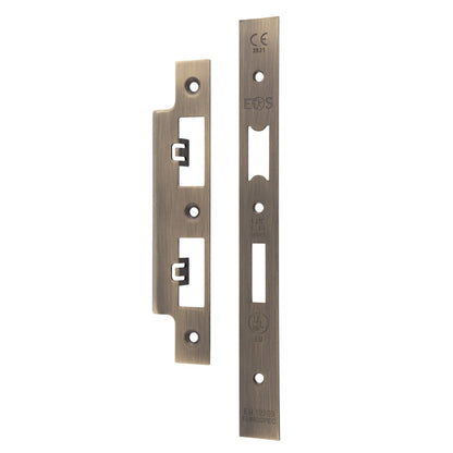 Forend Strike & Fixing Pack To Suit Din Euro Sash/Bathroom Lock