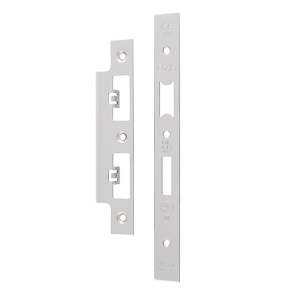 Forend Strike & Fixing Pack To Suit Din Euro Sash/Bathroom Lock