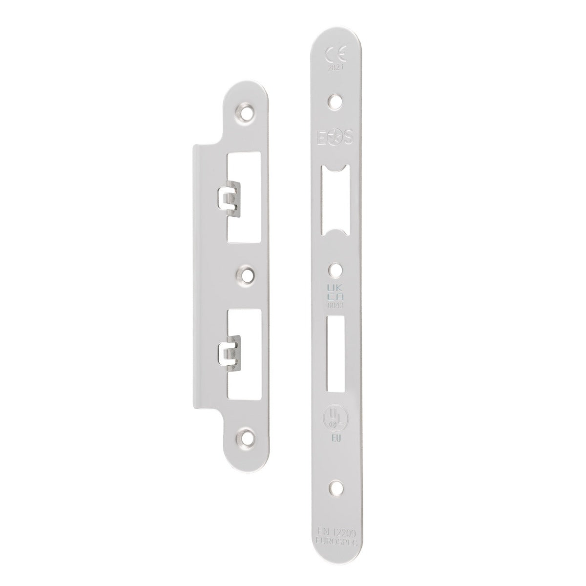Forend Strike & Fixing Pack To Suit Din Euro Sash/Bathroom Lock