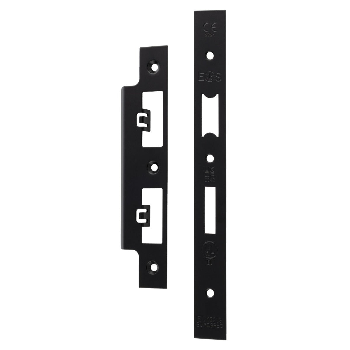 Forend Strike & Fixing Pack To Suit Din Euro Sash/Bathroom Lock