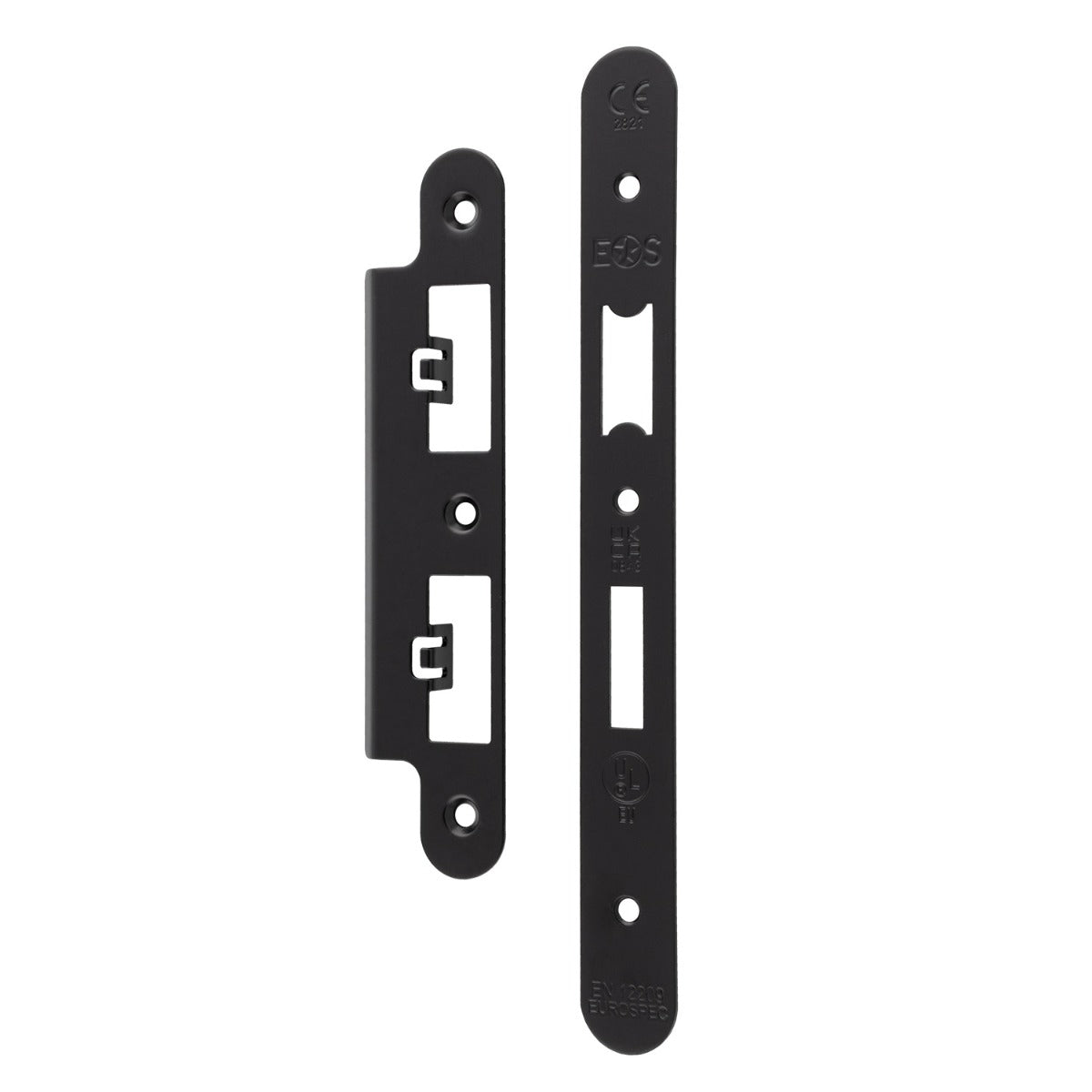 Forend Strike & Fixing Pack To Suit Din Euro Sash/Bathroom Lock