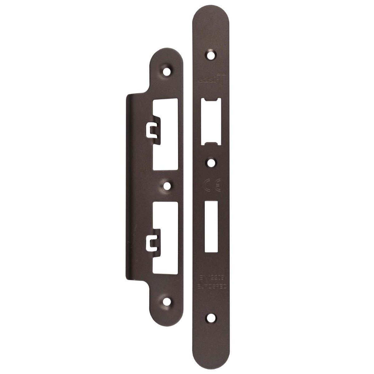 Forend Strike & Fixing Pack To Suit Din Euro Sash/Bathroom Lock