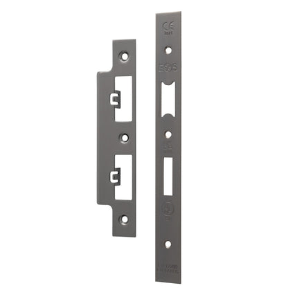 Forend Strike & Fixing Pack To Suit Din Euro Sash/Bathroom Lock