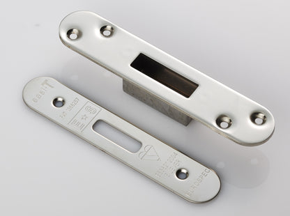 Easi T Forend Strikes & Fixing Pack To Suit BS 5 Lever Deadlock