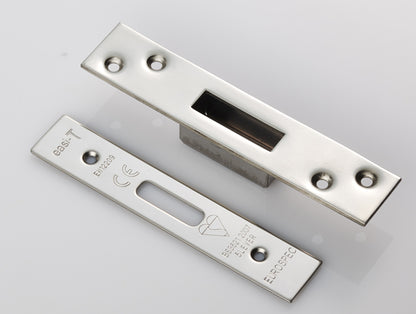 Easi T Forend Strikes & Fixing Pack To Suit BS 5 Lever Deadlock