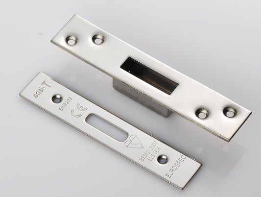 Easi T Forend Strikes & Fixing Pack To Suit BS 5 Lever Deadlock