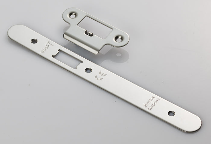 Forend Strike & Fixing Pack To Suit Din Latch