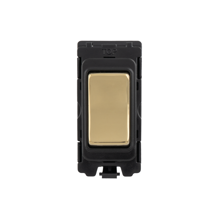 Grid & Modular 2 way & off retractive switch