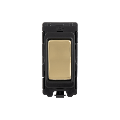 Grid & Modular 2 way & off retractive switch