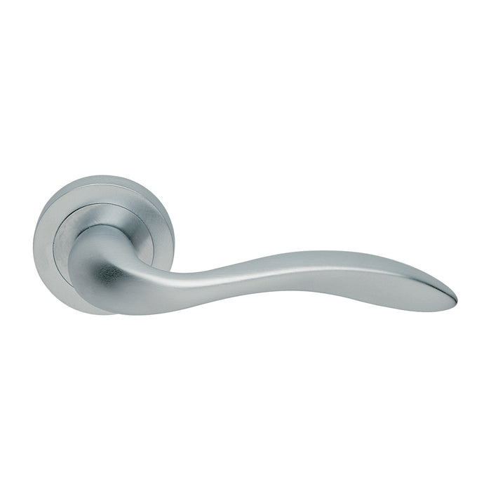 Giava Lever on Round Rose