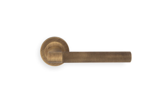 Hey Rete lever handle on threaded round rose