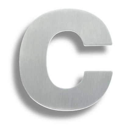 Stainless Steel Large Numerals & Letters