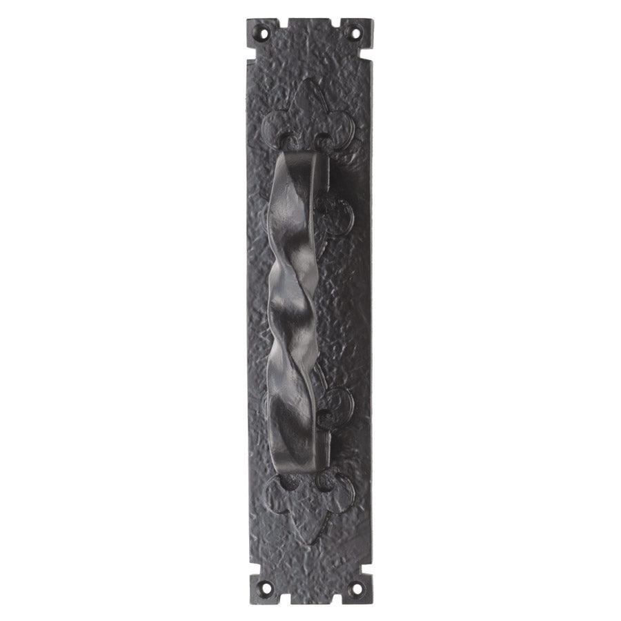 Barley Twist Pull Handle on Backplate