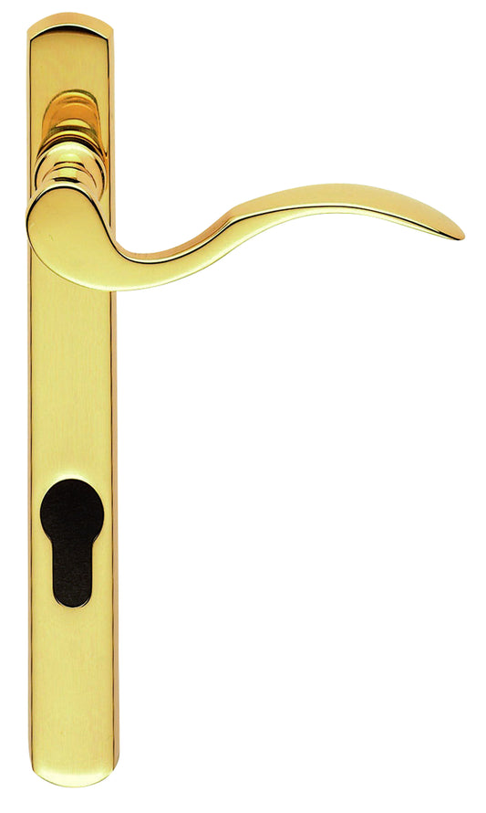 Scroll Lever on Narrow Plate