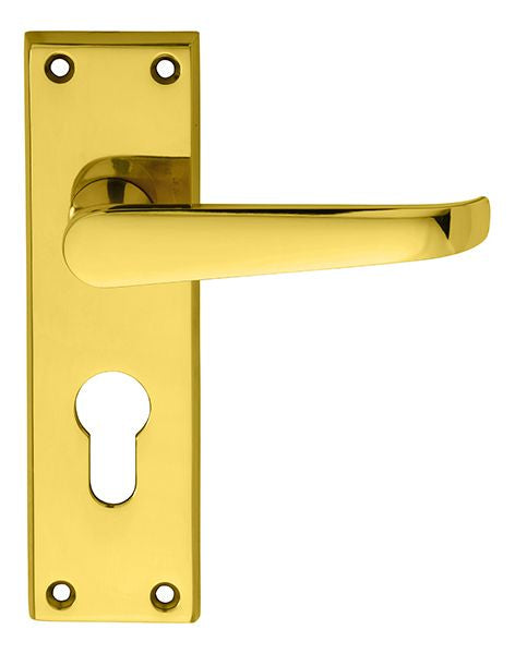 Contract Victorian Lever on Backplate