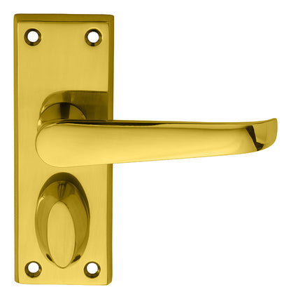 Victorian Lever on Backplate