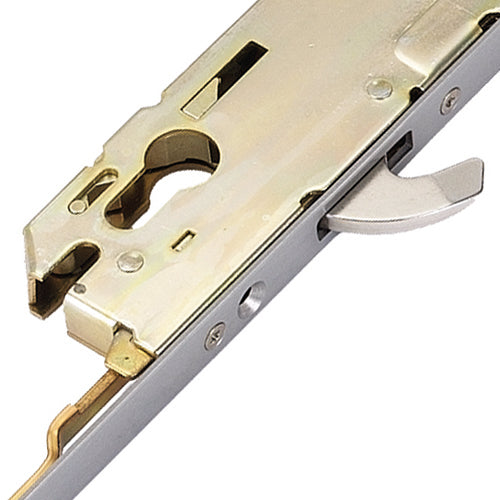 1 Latch 3 Hooks 2 Deadbolts 2 Rollers Double Spindle Multipoint Door Lock