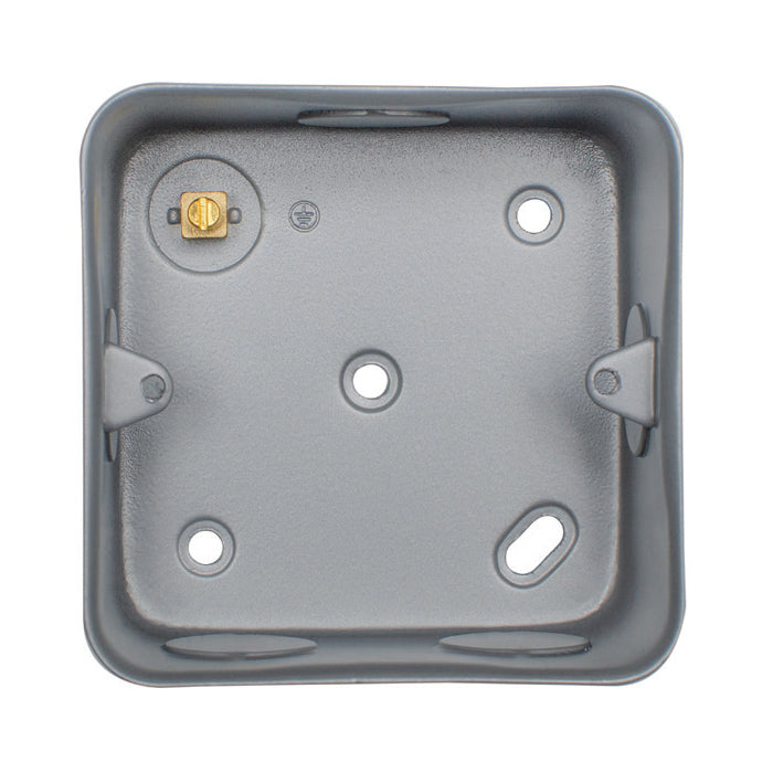 1 Gang Metal Clad Box With Terminal