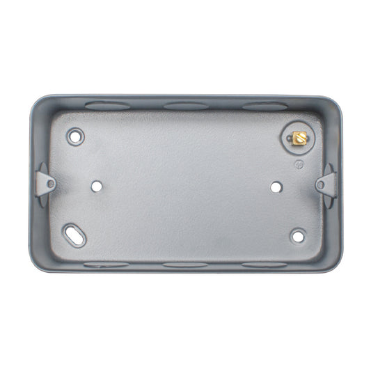 2 Gang Metal Clad Box With Terminal