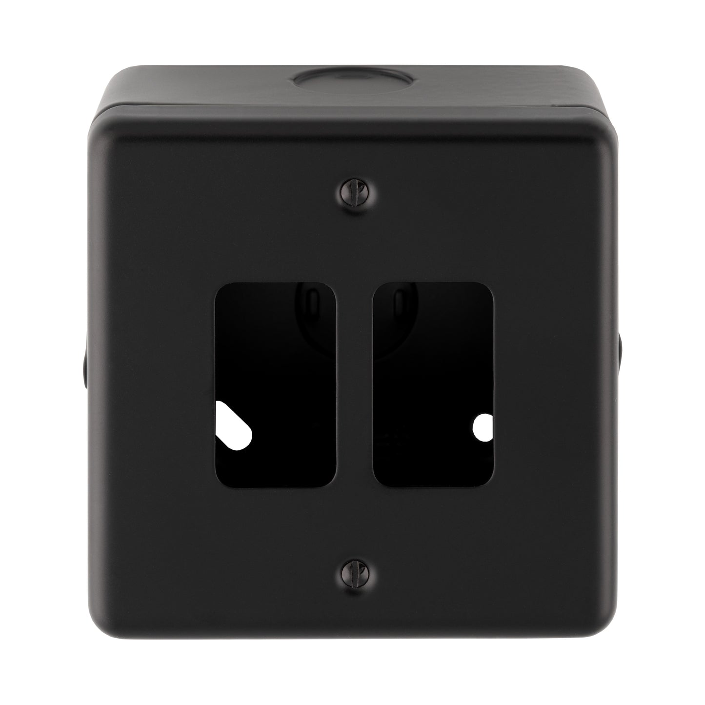 Metal Clad 1-8 Gang Grid Plate - C/W Surface Box