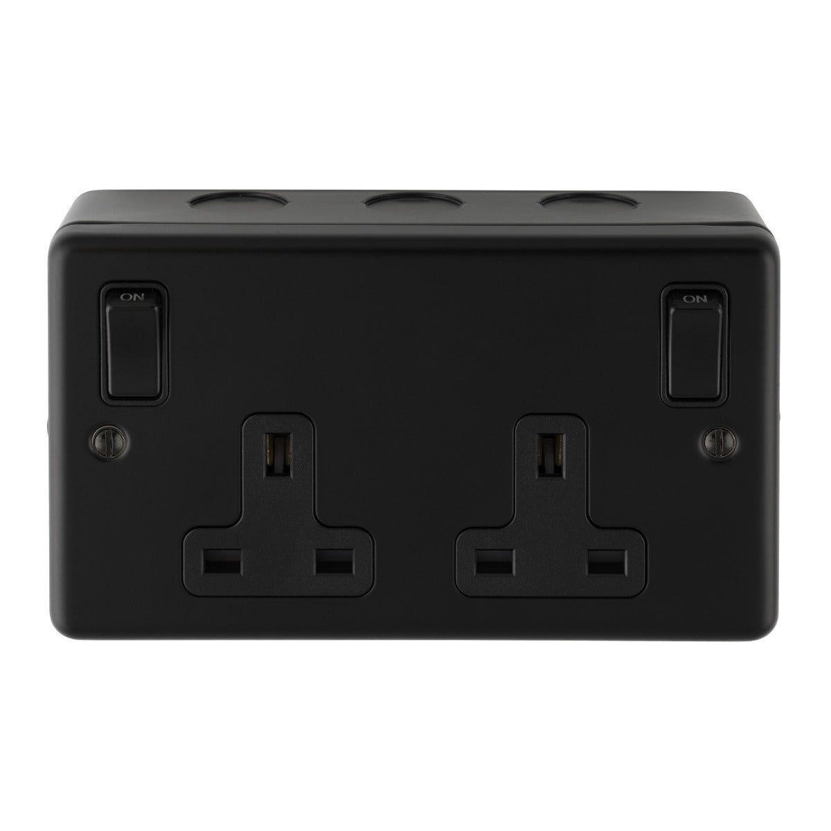 2 Gang 13Amp Switched Socket w/ Outboard