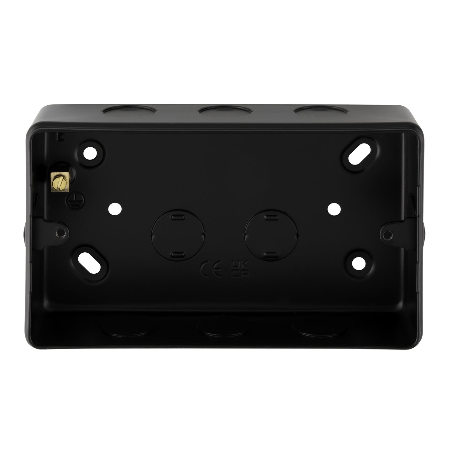 Metal Clad 1-2 Gang 40mm Back Box