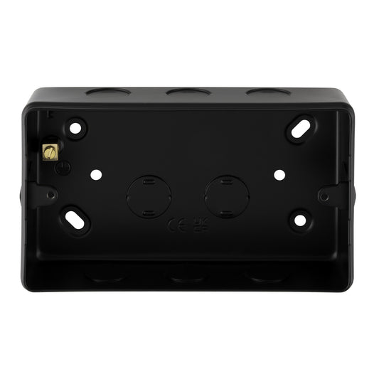 Metal Clad 1-2 Gang 40mm Back Box