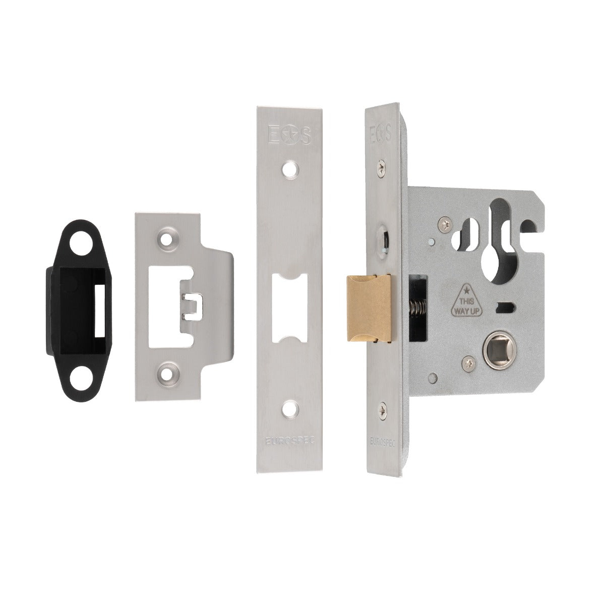 Easi-T Euro Profile Cylinder Night Latch - Case Only