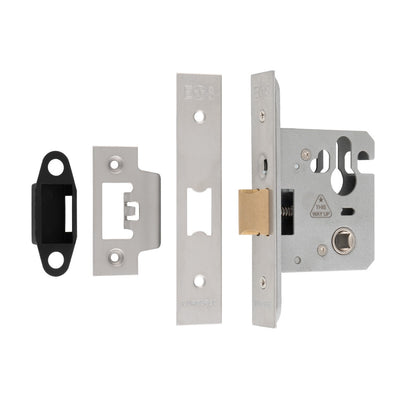 Easi-T Euro Profile Cylinder Night Latch - Case Only