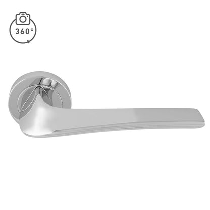 Master lever on round rose