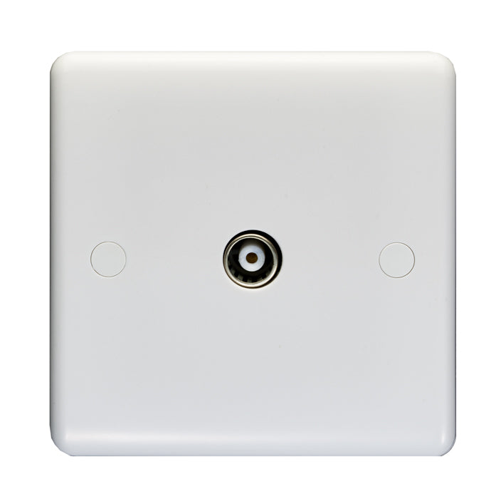Coax TV outlet (non isolated)