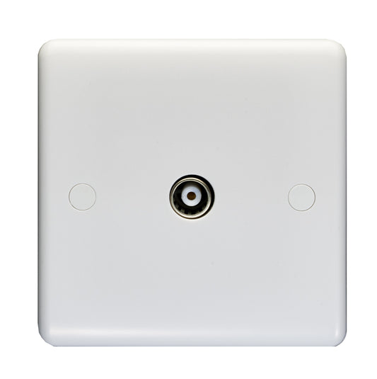 Coax TV outlet (non isolated)