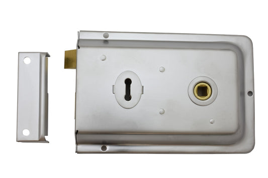 RSE8064 Flanged Rim Lock