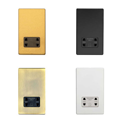 Concealed 3mm Shaver Socket