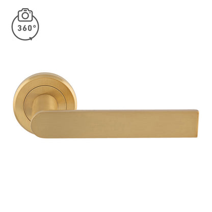 Edge Lever on Round Rose
