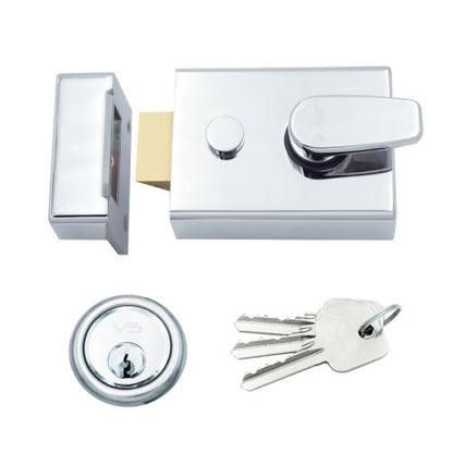 Non Dead Locking Cyl Rim Nightlatch 60mm